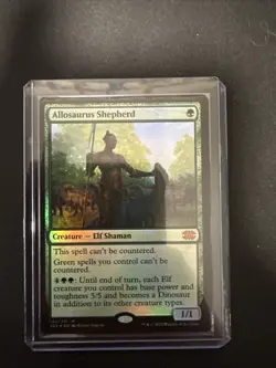 MTG Allosaurus Shepard Double Masters 2022 Regular Foil - Image 1