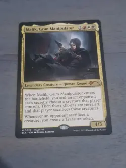 Malik, Grim Manipulator Secret Lair : Magic MTG [Near Mint Mythic] - Image 3