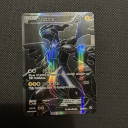 Pokemon TCG Zekrom 2011 Black and White Full Art Holo Ultra Rare 114/114 NM - Image 1
