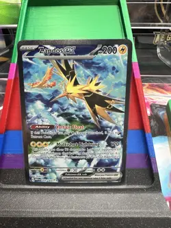 Pokemon TCG Zapdos ex 202/165 Sv: Scarlet & Violet 151 Holo - Image 2