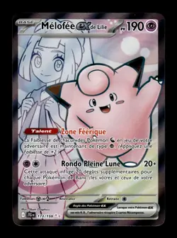 Carte Pokemon Melofee-ex de Lilie 173/159 Aventures Ensemble Francais - Image 1