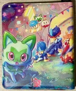 Pokemon Eif Origin Collection Limited Edition Binder Fuecoco Quaxly Sprigatito - Image 2