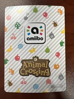 Animal Crossing Amiibo card - 436 Shino AUTHENTIC - Image 2