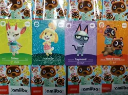 Welcome to Animal Crossing Series 5 Amiibo Card (Authentic/Official) - YOU PICK - Image 1