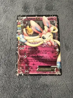 Pokemon Sylveon EX - RC21/RC32 Pokemon Generations Holo Card LP - Image 1