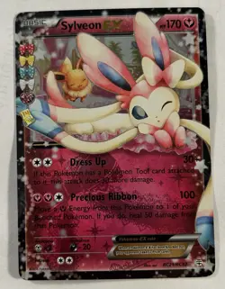 Pokemon Sylveon EX - RC21/RC32 Pokemon Generations Holo Card LP - Image 1