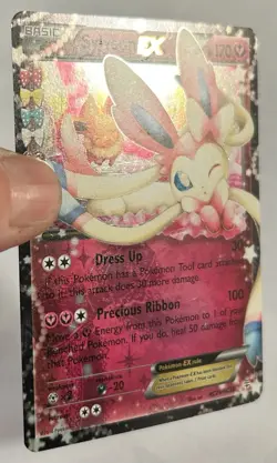 Pokemon Sylveon EX - RC21/RC32 Pokemon Generations Holo Card LP - Image 2