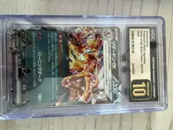 CGC 10 PRISTINE Charizard ex Ruler of the Black Flame sv3 066/108 Holo Pokemon - Image 3