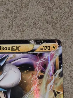 [ LP- ] Raikou EX 38/108 Black & White-Dark Explorers Holo Rare Pokemon Card - Image 2