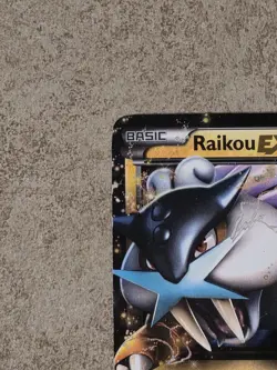 [ LP- ] Raikou EX 38/108 Black & White-Dark Explorers Holo Rare Pokemon Card - Image 3