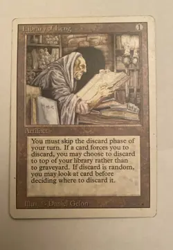 Library of Leng [Revised Edition] Magic MTG - Image 1