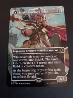 MTG - Brigid, Clachan's Heart (Borderless) - Lorwyn Eclipsed NM/M ECL - Image 1