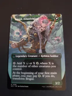 MTG - Brigid, Clachan's Heart (Borderless) - Lorwyn Eclipsed NM/M ECL - Image 2
