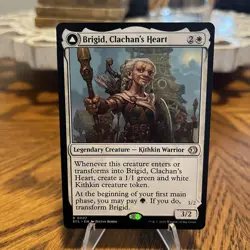 Magic The Gathering Brigid, Clachan's Heart Lorwyn Eclipsed Regular - Image 1