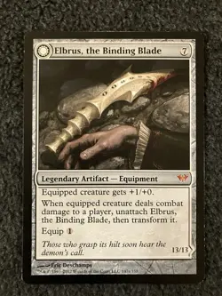 Magic the Gathering MTG - Elbrus, the Binding Blade - The List Reprints - Image 1