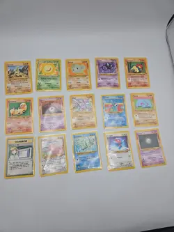 Pokemon Tcg Lot Of 15 Neo Destiny Cards HP Condition See Pictures - Image 1