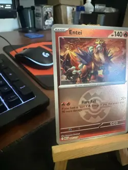 Pokemon TCG - Ascended Heroes - Quick Ball Reverse Holo Rare - Entei - 025/217 - Image 2