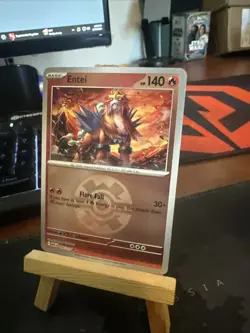 Pokemon TCG - Ascended Heroes - Quick Ball Reverse Holo Rare - Entei - 025/217 - Image 3
