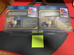 2x Phantasmal Flames Pokemon Center Elite Trainer Boxes Sealed - Image 2