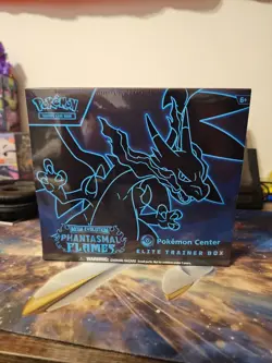 Pokemon Mega Evolution Phantasmal Flames Pokemon Center Elite Trainer Box - Image 1