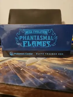 Pokemon Mega Evolution Phantasmal Flames Pokemon Center Elite Trainer Box - Image 4