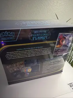 Phantasmal Flames Mega Evolution Pokemon Center Elite Trainer Box - Image 3