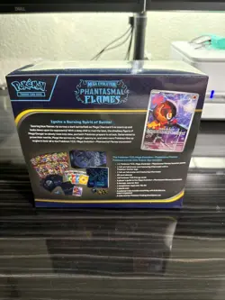 Phantasmal Flames Pokemon Center Exclusive Elite Trainer Box ETB Sealed - Image 2