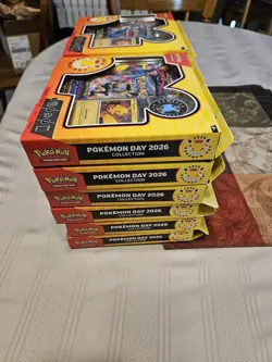 12 New Sealed 30th Anniversary Pokemon TCG 2026 Collector Boxes Pikachu promo - Image 2