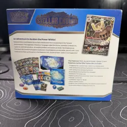 Pokemon Stellar Crown Pokemon Center Exclusive ETB Elite Trainer Box NEW - Image 2