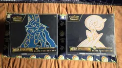 Pokemon Mega Evolution Pokemon Center Elite Trainer Box ETB Set of 2 Sealed - Image 1