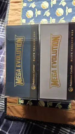 Pokemon Mega Evolution Pokemon Center Elite Trainer Box ETB Set of 2 Sealed - Image 2