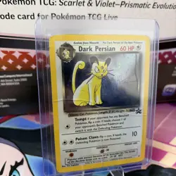 Pokemon WOTC Black Star Promo -Dark Persian- #17 HP - Image 4