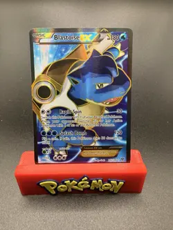 Pokemon TCG Blastoise EX (XY Base Set 142/146) Full Art Ultra Rare NM - Image 1