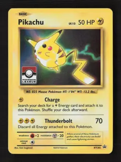 Pikachu - (Pokemon League) Holo League & Championship Cards XY202 LP Pokemon TCG - Image 1