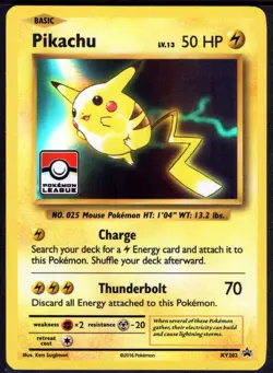 Pikachu - (Pokemon League) Promo League & Championship Cards XY202 NM - Image 1