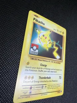 2016 Pikachu XY202 Black Star Promo Stamped Pokemon League & Championship Card - Image 4