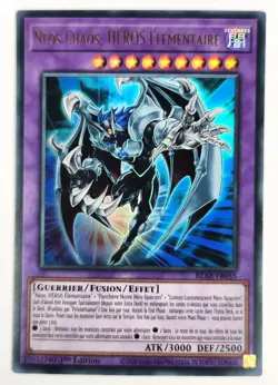 Carte Yu-Gi-Oh! - Neos Chaos, HEROS Elementaire - BLAR-FR055 FR - 1ere Edition - Image 1