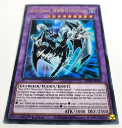 Carte Yu-Gi-Oh! - Neos Chaos, HEROS Elementaire - BLAR-FR055 FR - 1ere Edition - Image 3