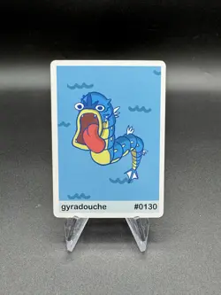 Gyarados - Gyradouche #130 Pookiemoot Series 1 Custom Fan Art Pokemon - Image 1