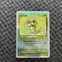Caterpie 69/110 Legendary Collection 2002 Reverse Holo Pokemon Card TCG - Image 1
