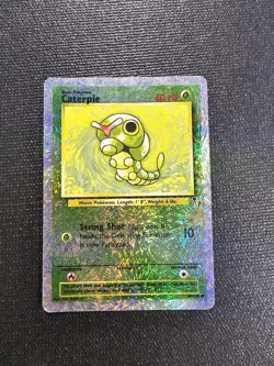 Caterpie 69/110 Legendary Collection 2002 Reverse Holo Pokemon Card TCG - Image 1