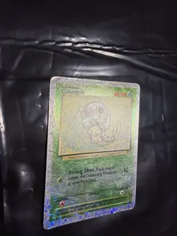 Pokemon TCG Caterpie Legendary Collection Reverse Holo Card 69/110 Common MP - Image 3