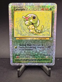 Caterpie 69/110 Legendary Collection 2002 Reverse Holo Pokemon Card TCG - Image 1