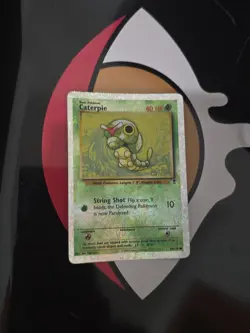 Pokemon TCG Caterpie Legendary Collection Reverse Holo Card 69/110 - Image 1