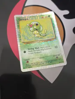 Pokemon TCG Caterpie Legendary Collection Reverse Holo Card 69/110 - Image 2