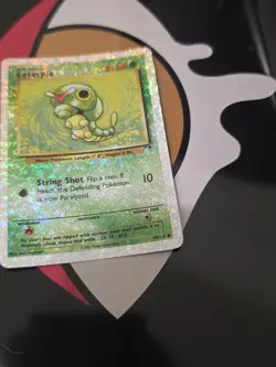 Pokemon TCG Caterpie Legendary Collection Reverse Holo Card 69/110 - Image 3