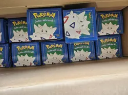 1999 Burger King Pokemon Togepi 23K Gold Plated Trading Card Sealed In Box - Image 2