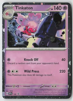 Tinkaton - (Cosmo Holo) - 140 - SV: Scarlet & Violet Promo Cards Holofoil- PTCG - Image 1