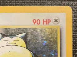 Pokemon Snorlax Holo Rare 11/64 Jungle Set Vintage 1999 Card HP/DAMAGED - Image 4