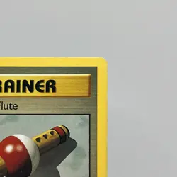 MP Pokemon Cards: Base Set 1st Edition Uncommon: Pokemon Flute 86/102 Trainer - Image 3